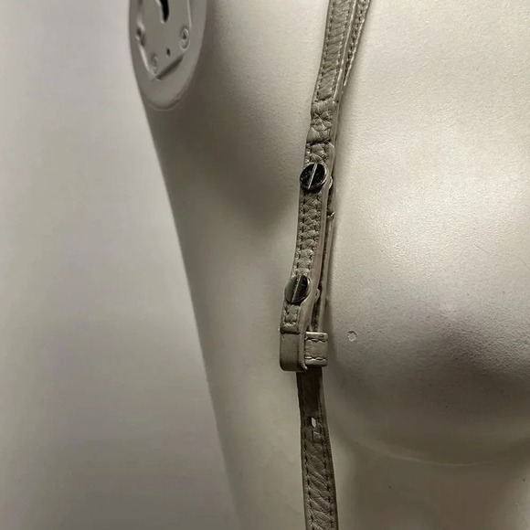 Tory Burch Robinson Concrete Leather Cross Body Wallet Convertible Clutch Purse - Picture 3 of 13